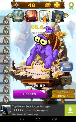 Clicker Heroes android App screenshot 1